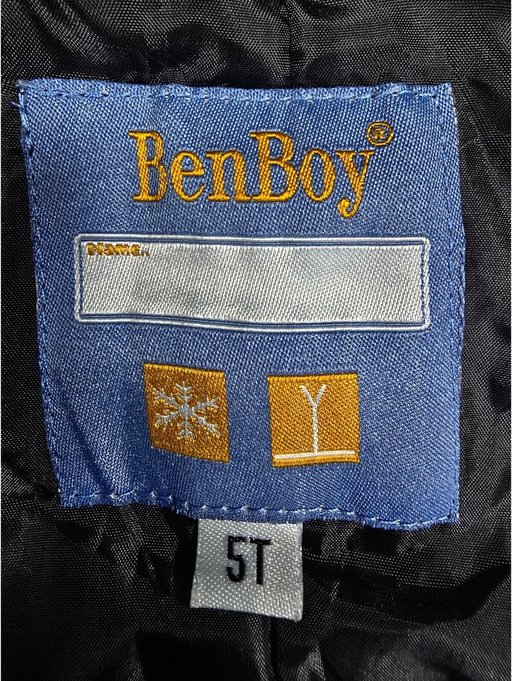 BenBoy Kids Snow Bib Overalls 5T Black Navy Insulated Ski Snow Pants Winter - Picture 3 of 7